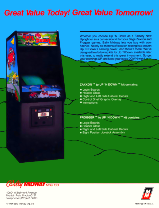 Up'n Down (not encrypted) MAME2003Plus Game Cover